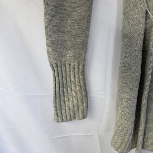 Juicy Couture Womens Gray Cashmere Cardigan Sweater Size S - Picture 8 of 11